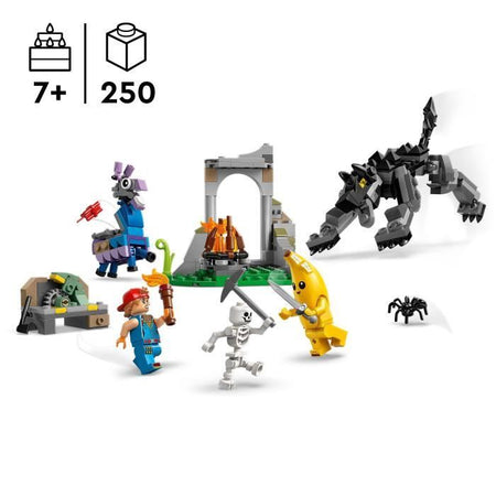 LEGO Fortnite 77075 Campo Banana e Meccanico - Set di costruzioni per bambini dai 7 anni