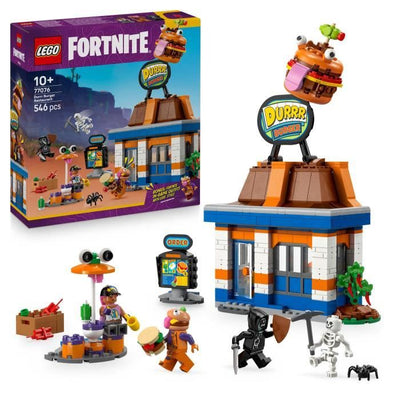LEGO Fortnite 77076 Ristorante Durrr Burger - Set di costruzione per ragazzi dai 10 anni