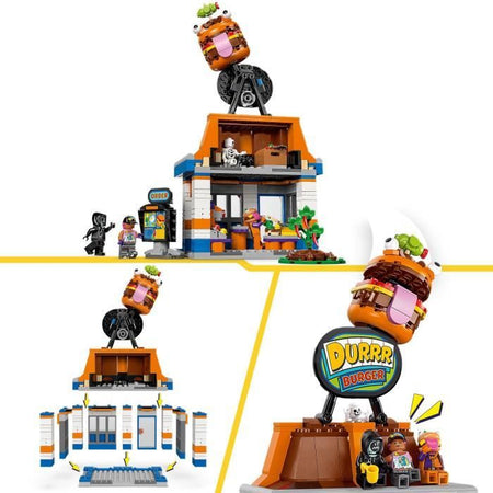 LEGO Fortnite 77076 Ristorante Durrr Burger - Set di costruzione per ragazzi dai 10 anni