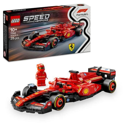LEGO Speed Champions 77242 Ferrari SF-24 F1 Car - Set di costruzione per bambini dai 10 anni in su