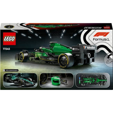 LEGO Speed Champions 77245 Aston Martin Aramco AMR24 F1 Car - Giocattolo per bambini di 10 anni