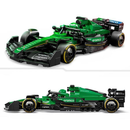 LEGO Speed Champions 77245 Aston Martin Aramco AMR24 F1 Car - Giocattolo per bambini di 10 anni