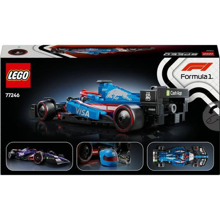 LEGO Speed Champions 77246 F1 Car Visa Cash App RB VCARB 01 - Idea regalo per adulti