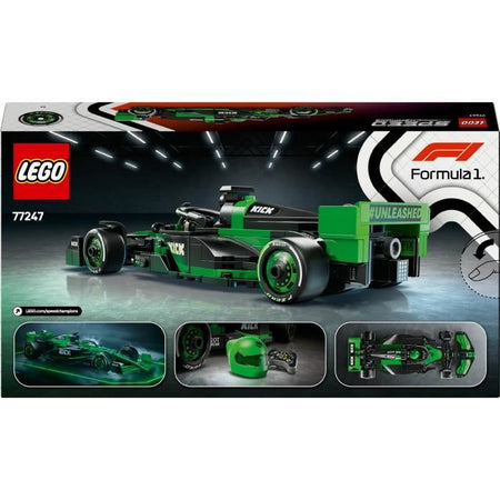 LEGO Speed Champions 77247 F1 KICK Sauber Team C44 Car 10 anniversario set di costruzione
