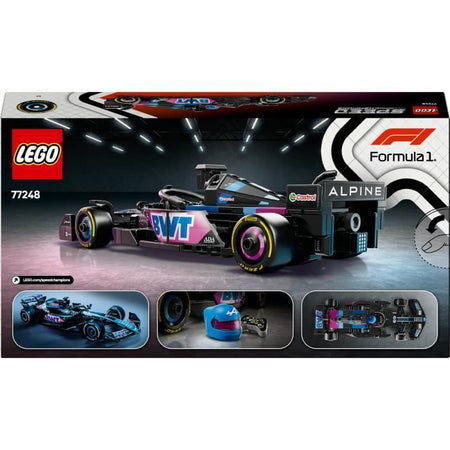 LEGO Speed Champions 77248 F1 Car BWT Alpine Team A524 10 anni di set di costruzione