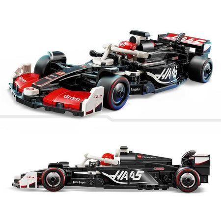LEGO Speed Champions 77250 MoneyGram Haas Team VF-24 F1 Car - Giocattolo di 10 anni