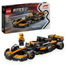LEGO Speed Champions 77251 McLaren Team MCL38 F1 Car - Set di costruzione per 10 anni