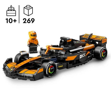 LEGO Speed Champions 77251 McLaren Team MCL38 F1 Car - Set di costruzione per 10 anni