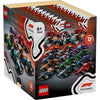 Scatola da 36 minifigure 71049 Auto F1 da collezione