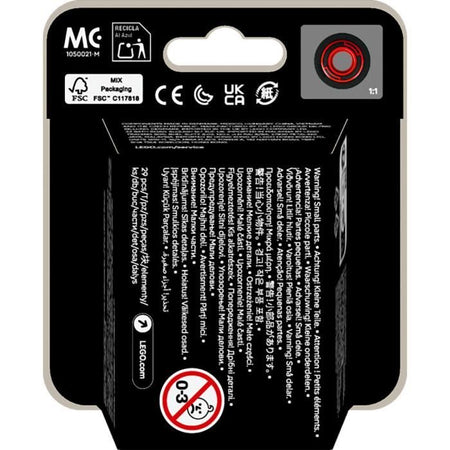 Scatola da 36 minifigure 71049 Auto F1 da collezione