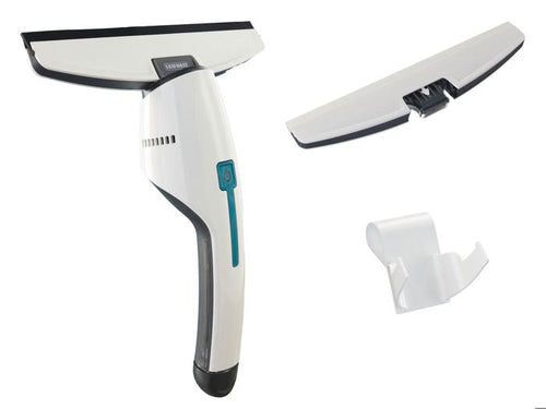 LEIFHEIT 51035 - Aspirapolvere bagno e vetro Nemo - Serbatoio 60ml - Autonomia 45min - IPX7 - Design ergonomico e sottile