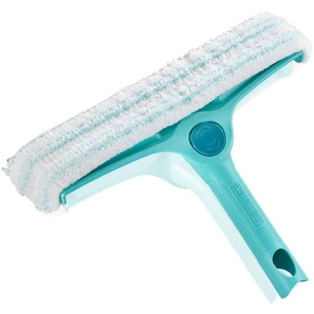 Leifheit 51320 Lavavetri 4 in 1 con panno in microfibra, tergivetro da 32 cm con funzione brevettata di pulizia del telaio