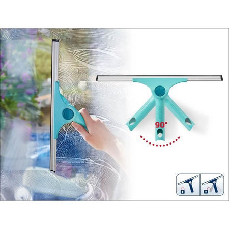 Manico telescopico da 130 a 400 cm Leifheit 41523, manico estensibile compatibile con i dispositivi di pulizia Leifheit Click-System