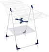Stendibiancheria da libera installazione - LEIFHEIT - Classic 250 Flex - 81409 - Apertura/chiusura facile - Rete per bucato - 25 m - Bianco