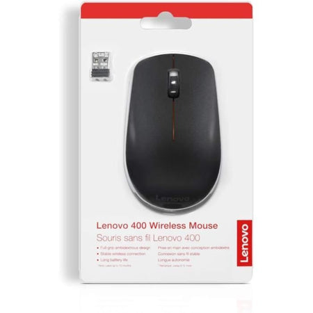 Mouse wireless Wi-Fi Lenovo 400 nero