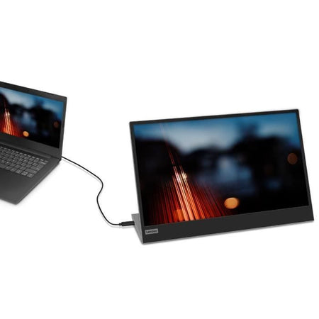 Schermo esterno portatile LENOVO L15 Schermo IPS FHD da 15,6 pollici, 60 Hz, tempo di risposta di 6 ms, 2 porte USB-C