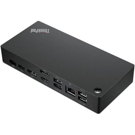 Docking station - LENOVO - 40AY0090EU - Con cavo USB 3.2 Gen 1 (3.1 Gen 1) Type-C - Nero