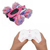 Crosslander 360+ - Auto telecomandata fuoristrada rosa luminosa, programmabile e ricaricabile.