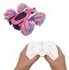 Crosslander 360+: coche todoterreno teledirigido rosa brillante, programable y recargable.