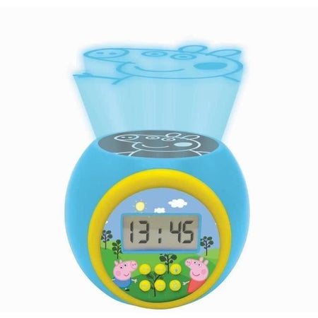 Peppa Pig sveglia con proiettore e timer