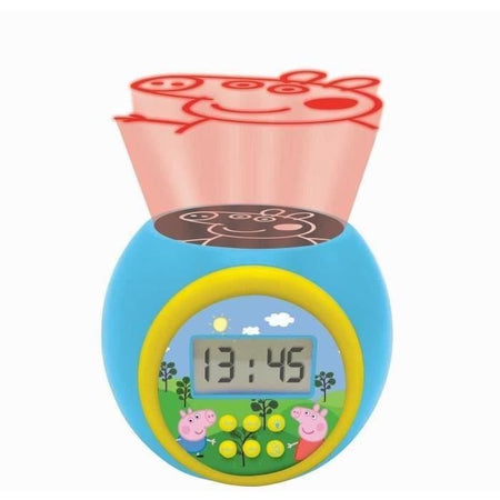 Peppa Pig sveglia con proiettore e timer