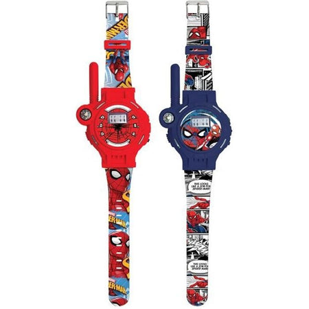 Orologio digitale SpiderMan con funzione walkie-talkie, portata fino a 200 m