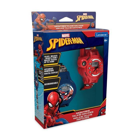 Orologio digitale SpiderMan con funzione walkie-talkie, portata fino a 200 m