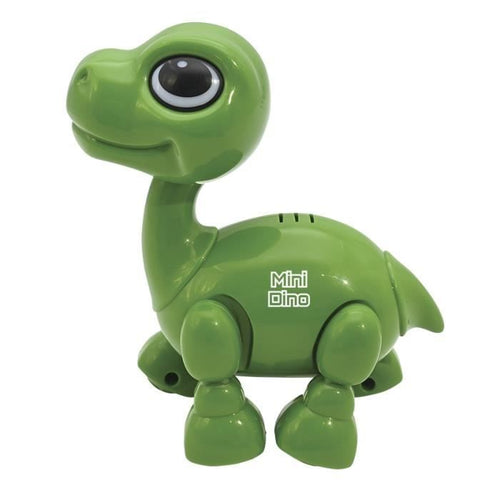 Power Puppy Mini - Robot dinosauro con effetti luminosi e sonori, controllo del battito delle mani, ripetizione