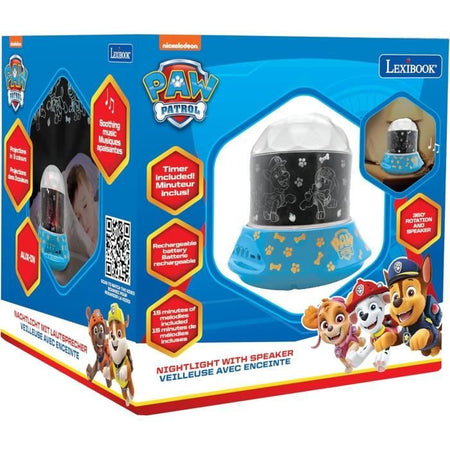 Luce notturna con proiezioni ed effetti sonori dei Paw Patrol