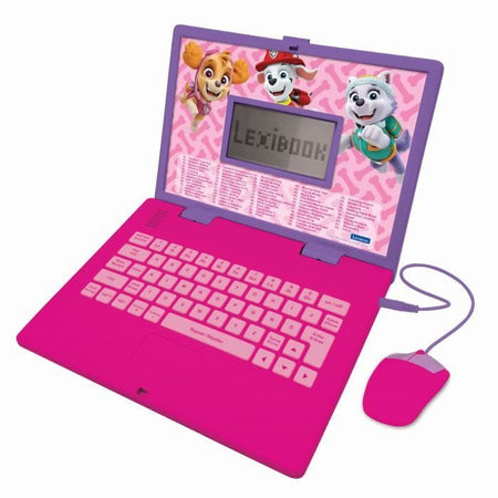 Paw Patrol Pink Talking Educational Computer  124 attività in francese e inglese