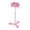 Microfono Barbie su supporto luminoso regolabile con altoparlante, 2 microfoni ed effetti vocali, altoparlante Bluetooth