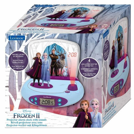 LEXIBOOK Frozen 2 - Sveglia per proiettore con suoni - RP510FZ