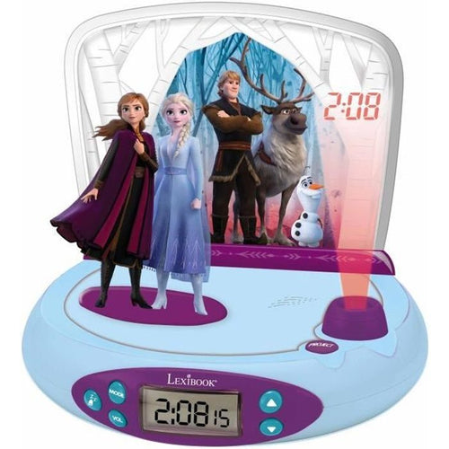 LEXIBOOK Frozen 2 - Sveglia per proiettore con suoni - RP510FZ