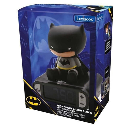 BATMAN - Sveglia digitale con luce notturna 3D ed effetti sonori - LEXIBOOK
