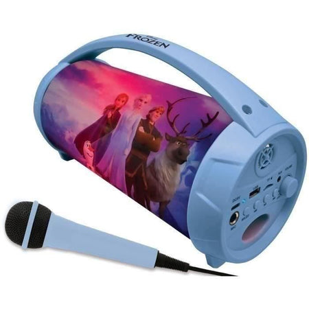 Altoparlante Bluetooth wireless illuminato con microfono Frozen