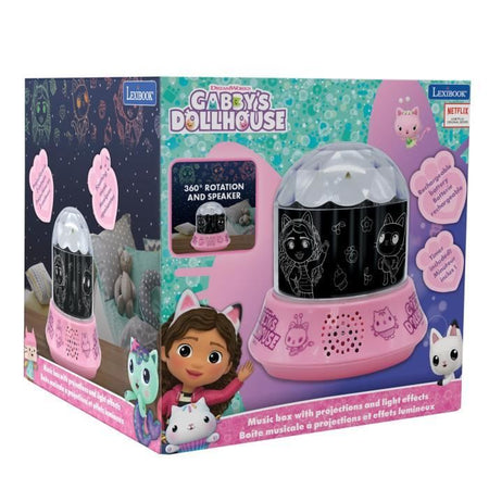 Luce notturna Gabby and the Magic House con altoparlante, proiezioni e melodie incluse.