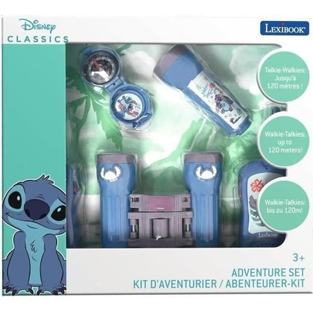 Kit dell'avventuriero con walkie-talkie Stitch