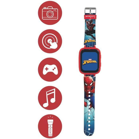 Orologio con schermo a colori SpiderMan con fotocamera e scheda di memoria da 8 GB