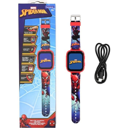 Orologio con schermo a colori SpiderMan con fotocamera e scheda di memoria da 8 GB