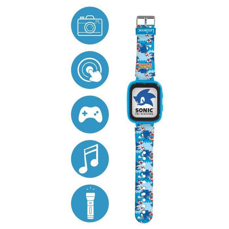 Orologio Sonic con schermo a colori, fotocamera e scheda di memoria da 8 GB