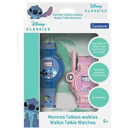 Orologio digitale Stitch con funzione walkie-talkie, portata fino a 200 m