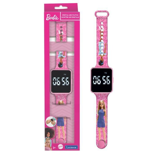 Lexibook - Barbie - Orologio LED connesso - Bracciale regolabile