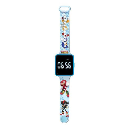 Lexibook - Sonic - Orologio LED connesso - Bracciale regolabile