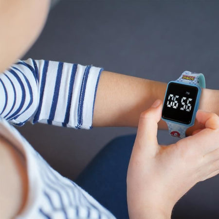 Lexibook - Sonic - Orologio LED connesso - Bracciale regolabile