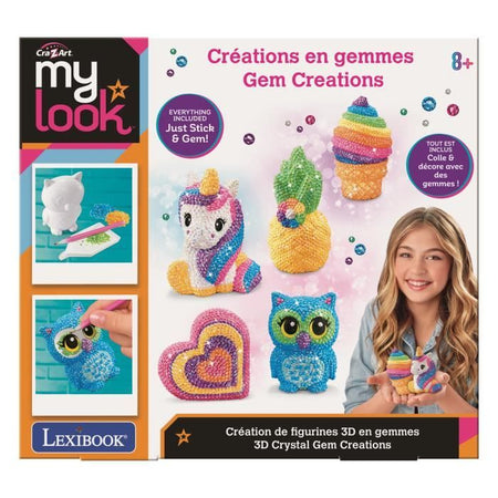 LEXIBOOK - Creazione di statuette 3D in pietre preziose