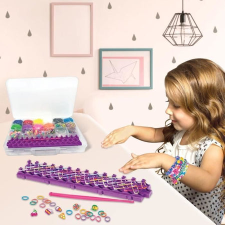 LEXIBOOK - Kit gigante per la tessitura elastica tutto in uno