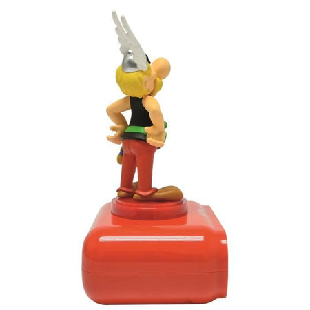Sveglia digitale con luce notturna LEXIBOOK - Asterix - Luce e suono 3D - Per bambini