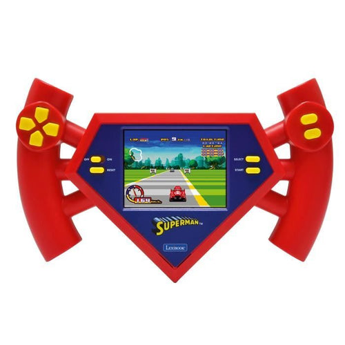 Console portatile Superman Cyber Arcade Motion con controllo gestuale, schermo LCD a colori da 2,8 e 50 giochi inclusi