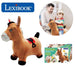 LEXIBOOK Pony gonfiabile da salto in peluche