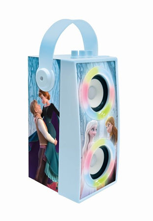 THE SNOW QUEEN Altoparlante Bluetooth portatile alla moda con microfono ed effetti di luce LEXIBOOK